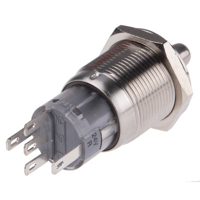 RS PRO Selector Switch - (on-on), Illuminated 2 Positions