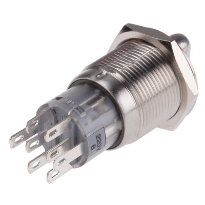 RS PRO Selector Switch - (on-on), Illuminated 2 Positions