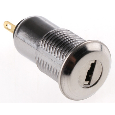 Key Switch, SPST, 500 mA @ 24 V 2-Way Flat, Random-Key