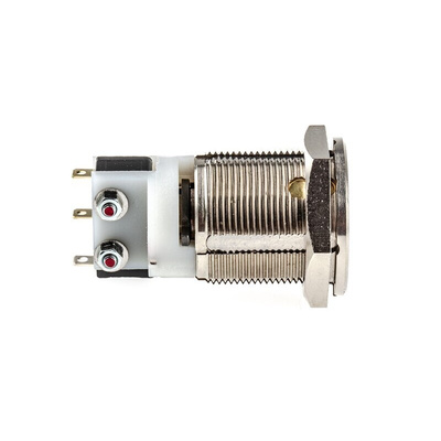 Key Switch, SPDT, 5 A @ 250 V ac 2-Way Flat-Key