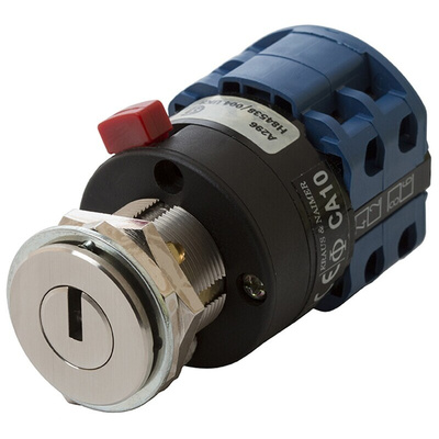 Key Switch, DP-CO, 20 A 2-Way Random-Key