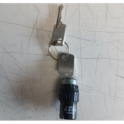 IP65 Keylock Switch, 5 A 2-Way Standard-Key