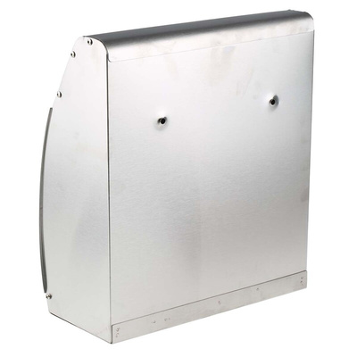 RS PRO Stainless Steel Wall Mounting Ash Tray, 130mm x 310mm x 280mm
