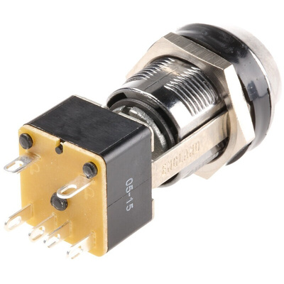 Key Switch, DPDT, 4 A @ 250 V ac 2-Way Flat-Key
