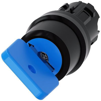 Siemens SIRIUS ACT 2-position Key Switch Head, Latching, 22mm Cutout
