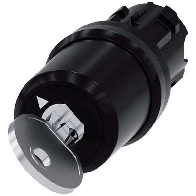 Siemens SIRIUS ACT 2-position Key Switch Head, Momentary, 22mm Cutout