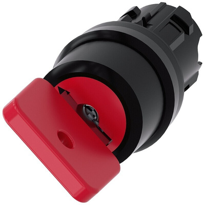 Siemens SIRIUS ACT 2-position Key Switch Head, Momentary, 22mm Cutout