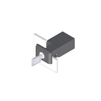 IP65 Key Switch, SPDT, 10 A 2-Way