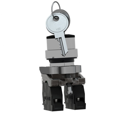 IP66, IP67, IP69(IP69K) Key Switch, 2NO 3-Way
