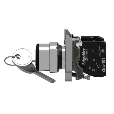 IP66, IP67, IP69(IP69K) Key Switch, 2NO 3-Way