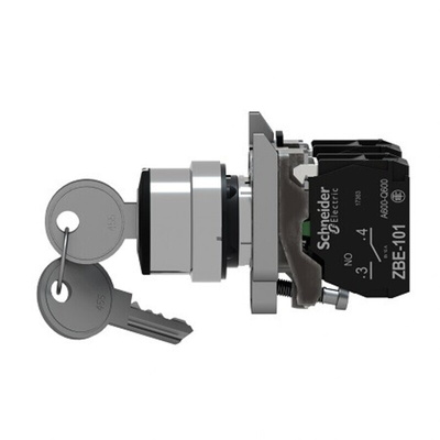 IP66, IP67, IP69(IP69K) Key Switch, 2NO 3-Way