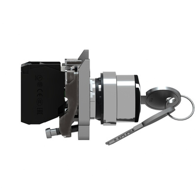 IP66, IP67, IP69(IP69K) Key Switch, 1NO 2-Way