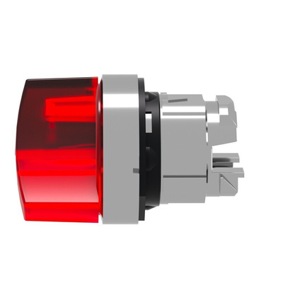Schneider Electric Harmony XB4 Series 2 Position Selector Switch Head, 22mm Cutout, Red Handle