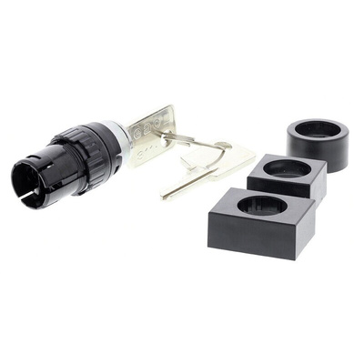 IP65 (Front); IP40 (Rear) Key Switch, 5 A @ 250 V ac 2-Way