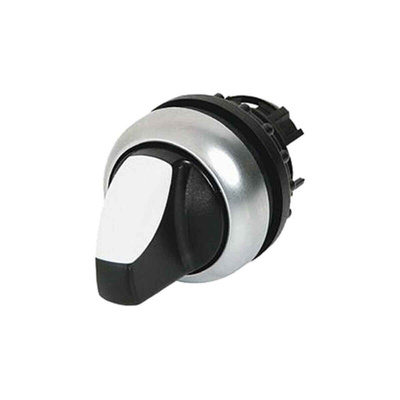 Eaton RMQ Titan Series 2 Position Selector Switch Head, 22mm Cutout, Black Handle