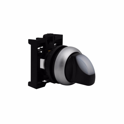 Eaton RMQ Titan Series 2 Position Selector Switch Head, 22mm Cutout, White Handle