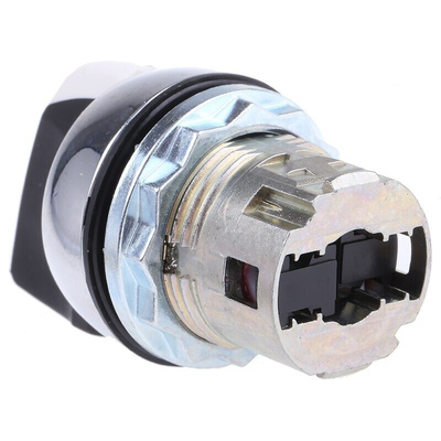 Allen Bradley 800F Series 3 Position Selector Switch Head, 22mm Cutout, Black Handle