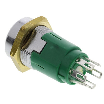 Key Switch, DPDT, 1 A @ 24 V dc 2-Way Random-Key
