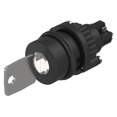 IP65 Keylock Switch, (NC + NO) per element, 5 A@ 250 V ac 2-Way Flat-Key