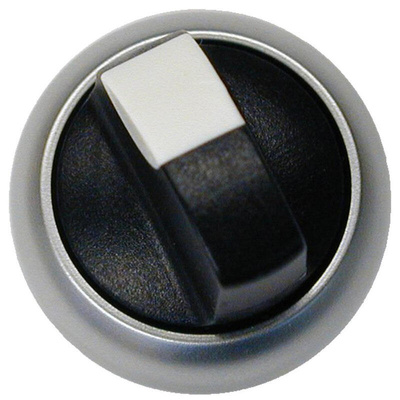 Eaton 2 Position Selector Switch Head, 22mm Cutout, Black Handle