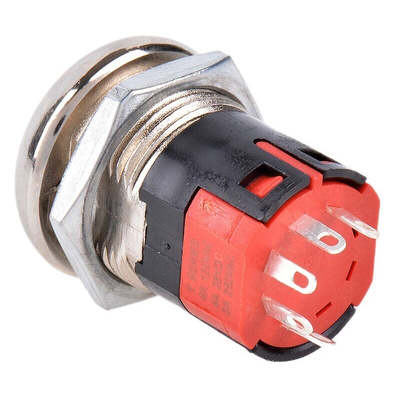 Key Switch, SP4T, 4 A 4-Way Flat-Key