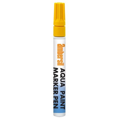 32497-AB | Ambersil Yellow Paint Marker Pen