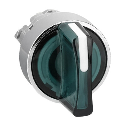 Schneider Electric Harmony XB4 Series 3 Position Selector Switch Head, 22mm Cutout