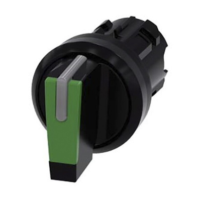 Siemens SIRIUS ACT Series 3 Position Selector Switch Head, 22mm Cutout