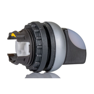 Eaton RMQ Titan Series 2 Position Selector Switch Head, 23mm Cutout, White Handle