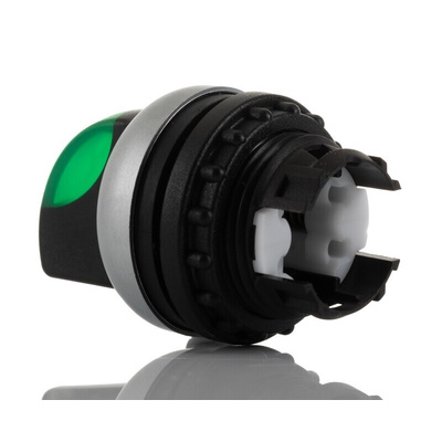 Eaton RMQ Titan Series 2 Position Selector Switch Head, 23mm Cutout, Green Handle