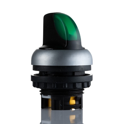 Eaton RMQ Titan Series 3 Position Selector Switch Head, 23mm Cutout, Green Handle