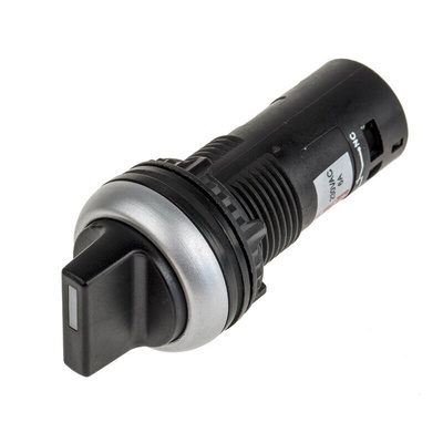 RS PRO Selector Switch - (1 CO) 22mm Cutout Diameter 2 Positions