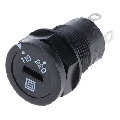 Schurter Selector Switch - (DPST) 2 Positions