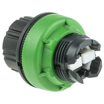 Schneider Electric Harmony XB5 Series 2 Position Selector Switch Head, 30mm Cutout, Black Handle