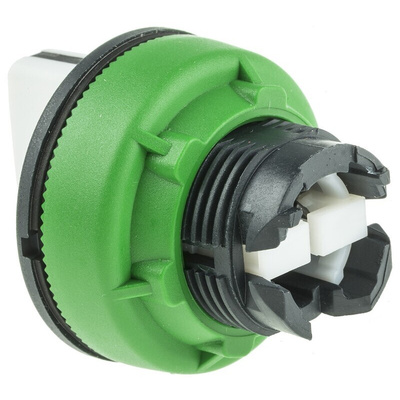 Schneider Electric Harmony XB5 Series 3 Position Selector Switch Head, 30mm Cutout, White Handle