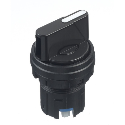 Idec HW Series 2 Position Selector Switch Head, 22mm Cutout