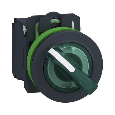 Schneider Electric Selector Switch - (SPDT) 30mm Cutout Diameter, Illuminated 2 Positions