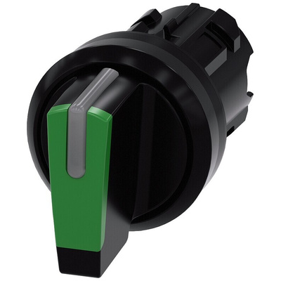Siemens SIRIUS ACT Series 3 Position Selector Switch Head, 22mm Cutout