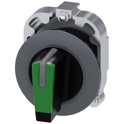 Siemens SIRIUS ACT Series 3 Position Selector Switch Head, 30mm Cutout