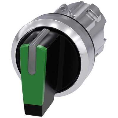Siemens SIRIUS ACT Series 3 Position Selector Switch Head, 22mm Cutout