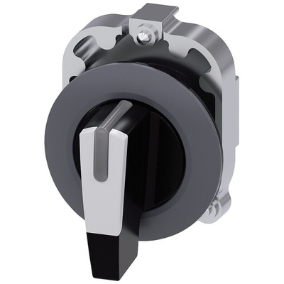 Siemens SIRIUS ACT Series 3 Position Selector Switch Head, 30mm Cutout