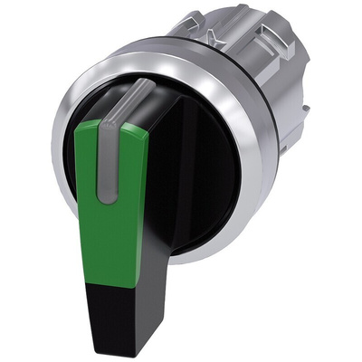 Siemens SIRIUS ACT Series 3 Position Selector Switch Head, 22mm Cutout