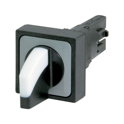 Eaton 3 Position Selector Switch Head, 16mm Cutout, White Handle
