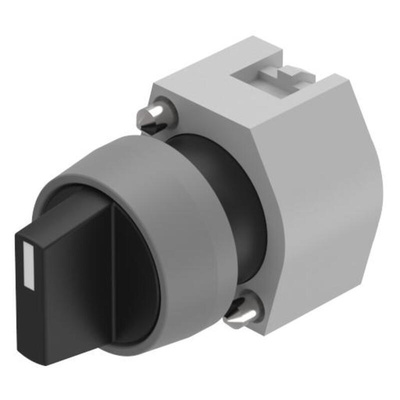 EAO 74 Series Series 3 Position Selector Switch Head, 22.3mm Cutout
