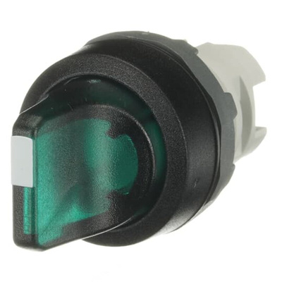 ABB M3SS1 Series 3 Position Selector Switch Head, 22.5mm Cutout, Green Handle