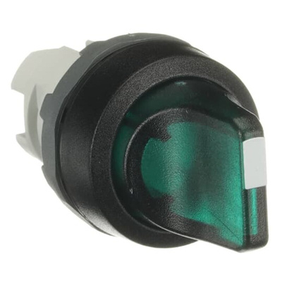 ABB M3SS1 Series 3 Position Selector Switch Head, 22.5mm Cutout, Green Handle