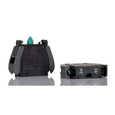 RS PRO Key Selector Switch - (2NO) 22.5mm Cutout Diameter 3 Positions