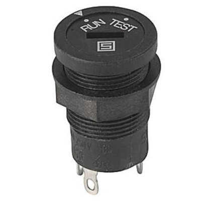 Schurter Key Selector Switch - 15.2mm Cutout Diameter 2 Positions