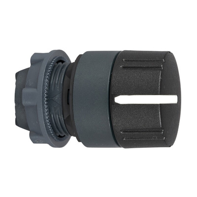 Schneider Electric ZB5 Series 3 Position Selector Switch Head, 22mm Cutout, Black Handle