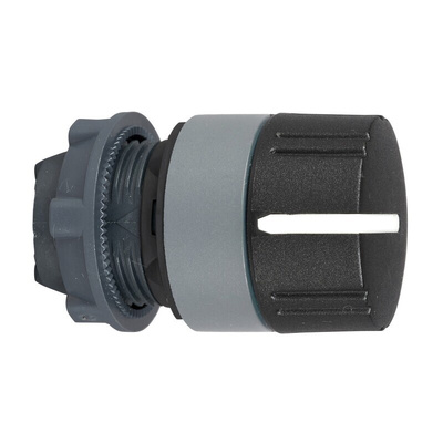 Schneider Electric ZB5 Series 3 Position Selector Switch Head, 22mm Cutout, Black Handle